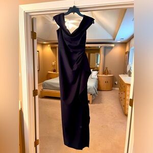 Stunning, navy evening gown for formal event.  Never been worn.